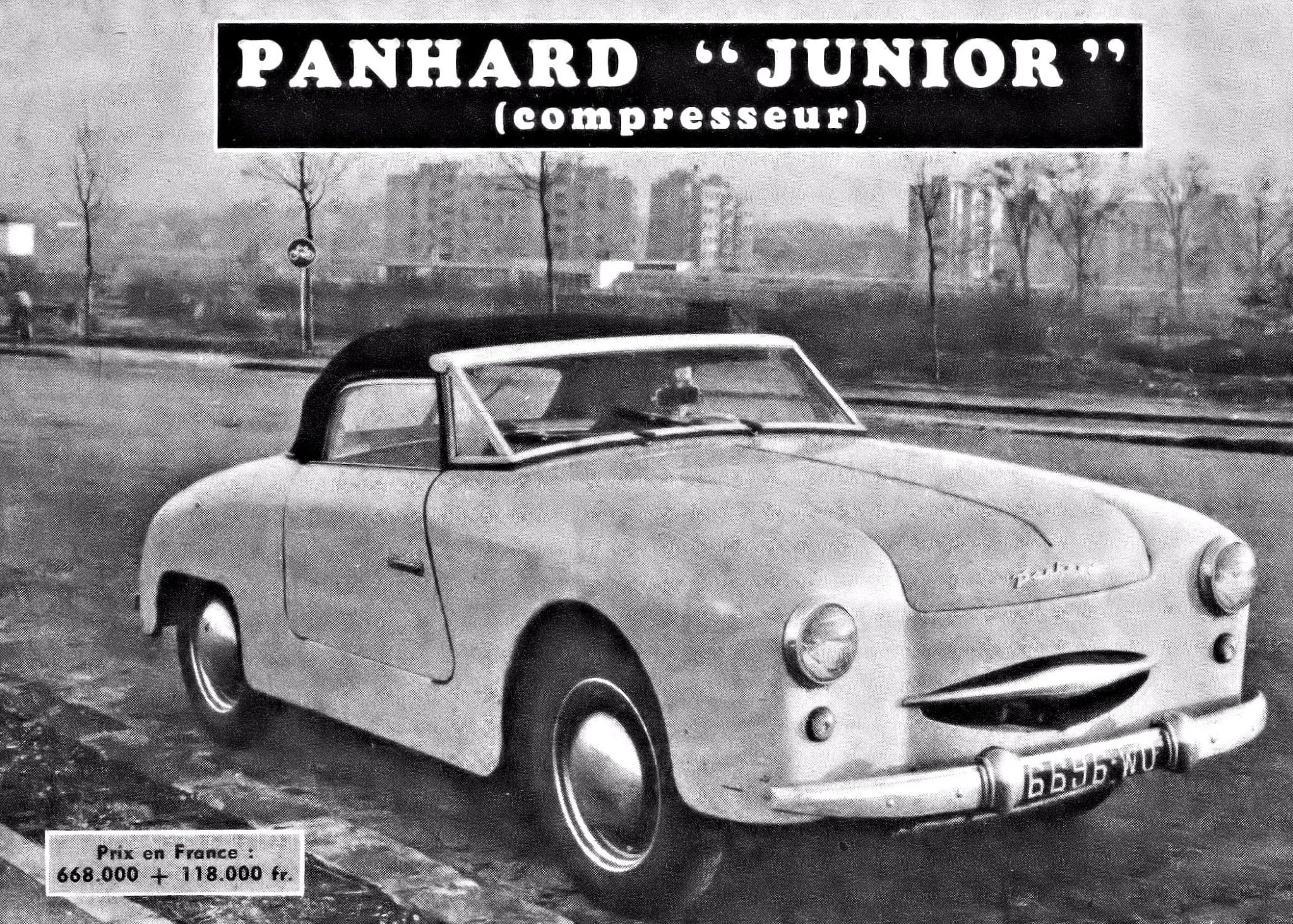 Provence Moulage 1/43 N025 - Panhard Junior 1955 - Blue